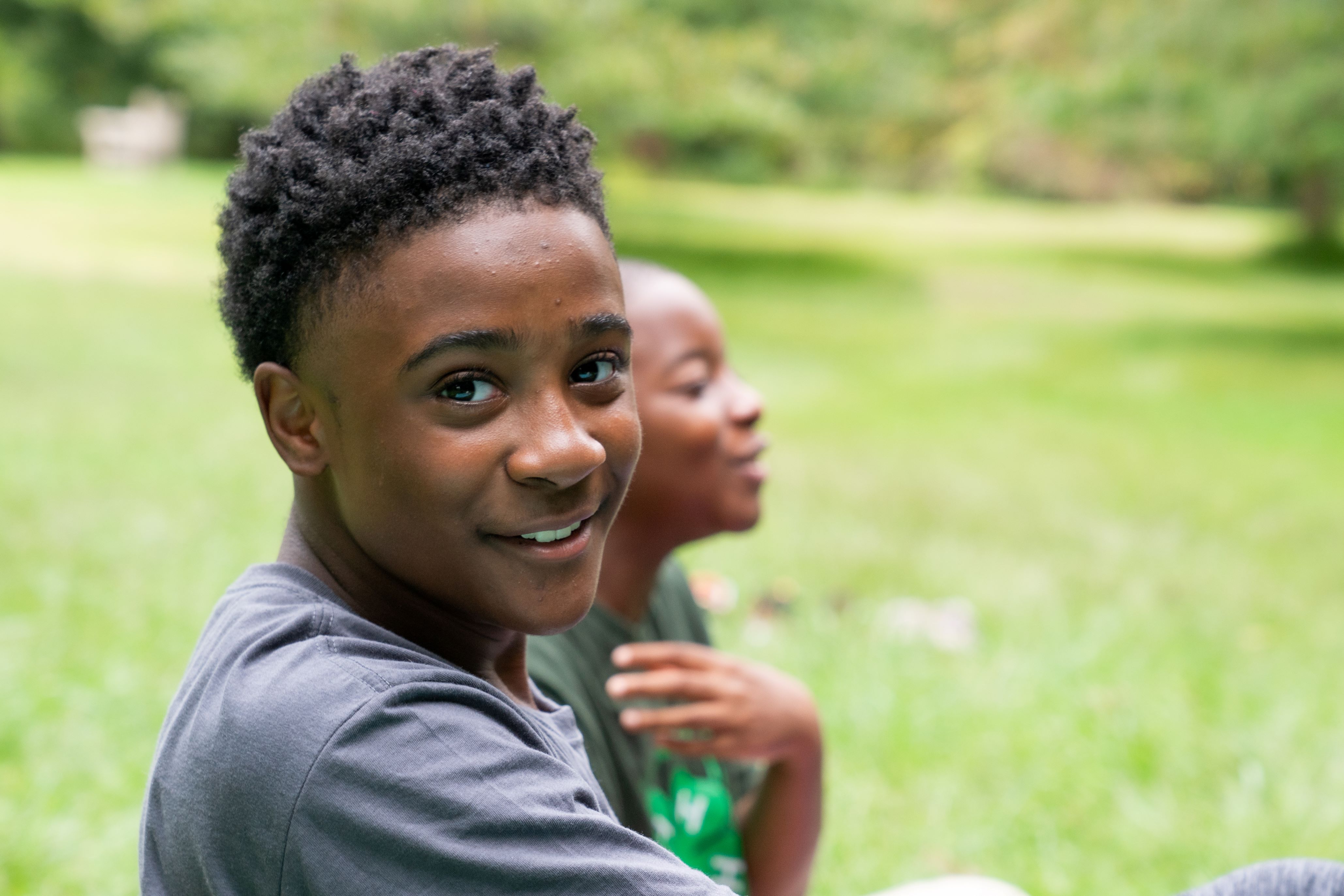 Youth Smiling